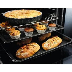 Four encastrable - Pyrolyse - Chaleur tournante pulsée - ELECTROLUX - EOF6P46Z - Noir - Porte froide - 59,4 x 59,6 x 56,9 cm