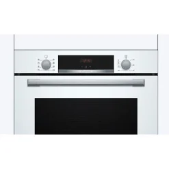 Four encastrable Ecoclean -BOSCH SER4 - HBA553BV3F - Blanc - 71 L - Classe énergie A+ - 59,5 x 59,4 x 54,8 cm