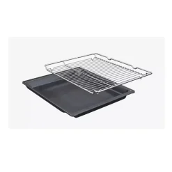 Four encastrable Ecoclean -BOSCH SER4 - HBA553BV3F - Blanc - 71 L - Classe énergie A+ - 59,5 x 59,4 x 54,8 cm