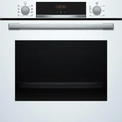 Four encastrable Ecoclean -BOSCH SER4 - HBA553BV3F - Blanc - 71 L - Classe énergie A+ - 59,5 x 59,4 x 54,8 cm