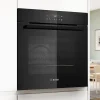 Four encastrable 71L nettoyage pyrolyse Bosch HBA572BB4 71L noir