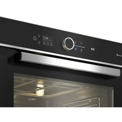 Four encastrable multifonction - Pyrolyse - BEKO - BBIM13500XPSW - Inox / Noir - Porte froide - 59,4 x 56,7 x 59,5 cm
