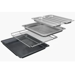 Four intégrable combi vapeur 47l 60cm a+ hydrolyse noir Siemens CS736G1B1