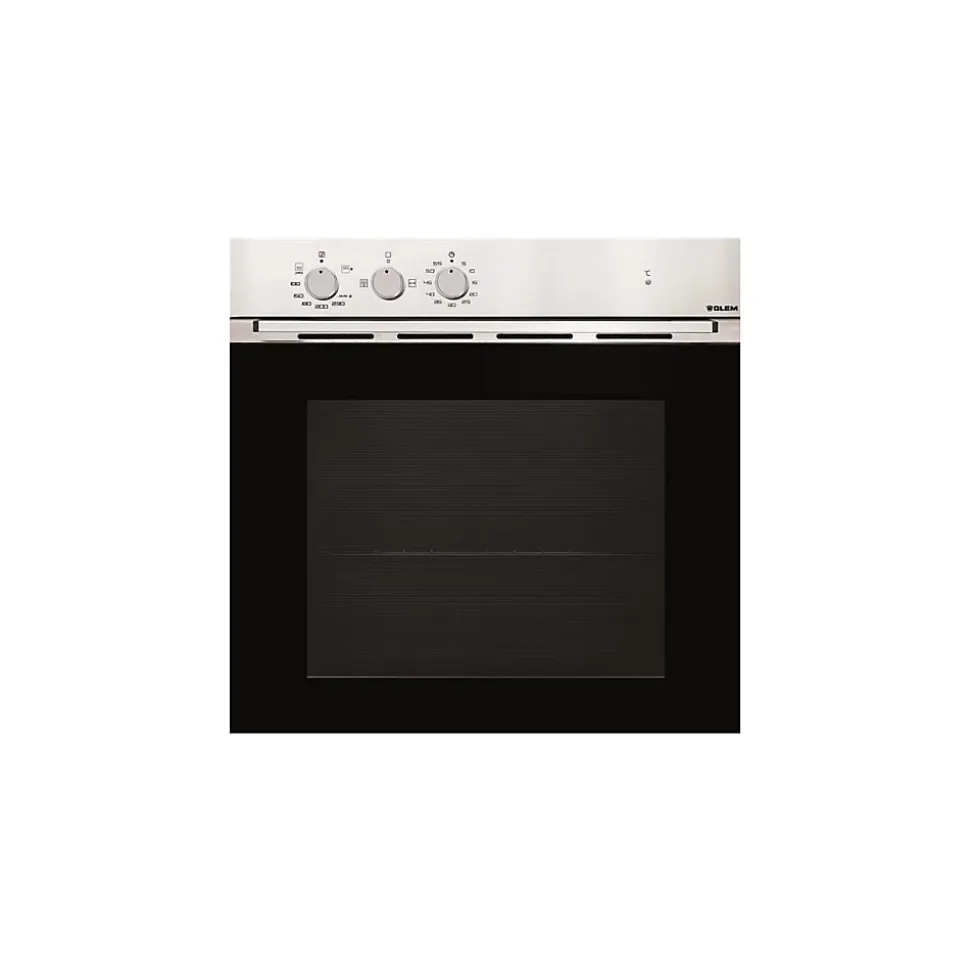 Four intégrable 62l 60cm émail inox Glem GFMG51IX