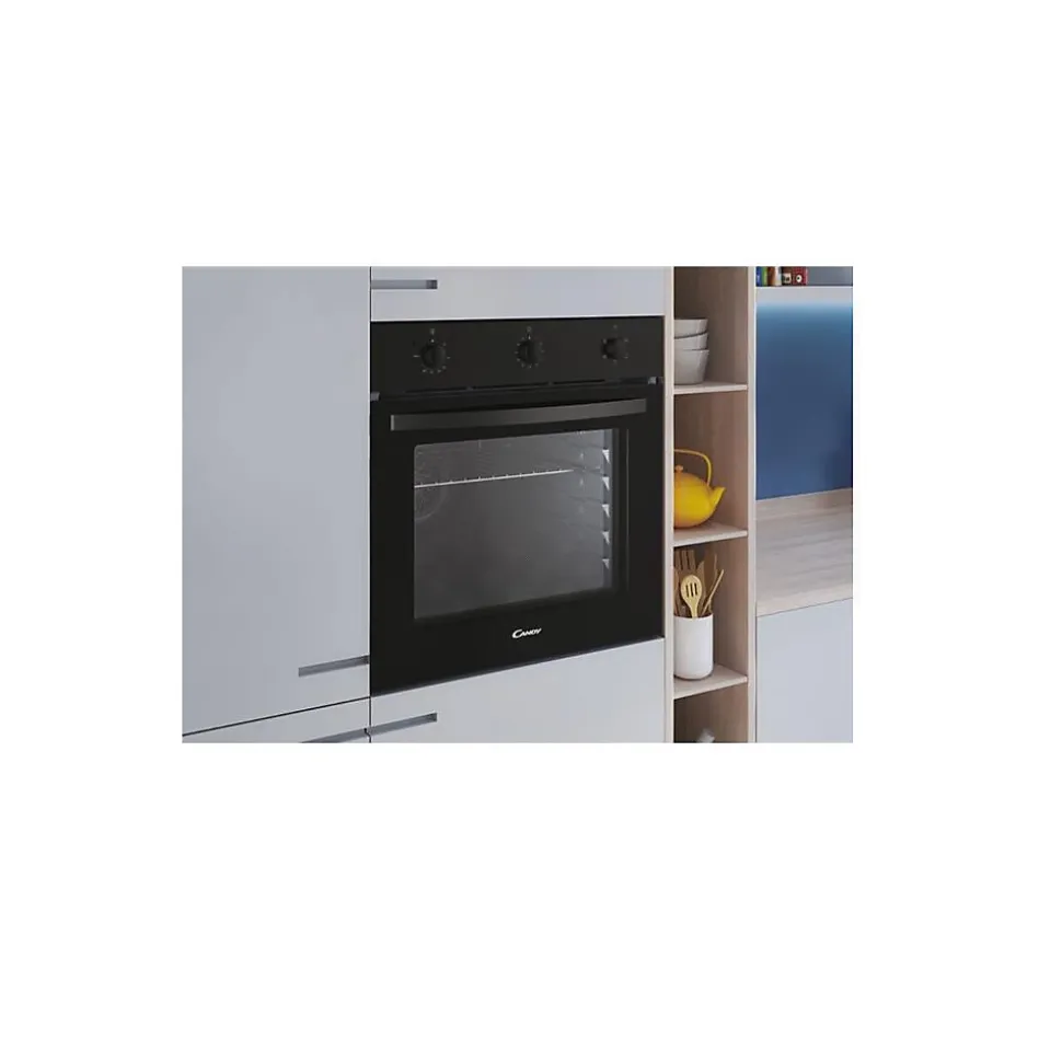 Four intégrable multifonction 65l 60cm email inox Candy FIDCN502