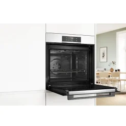 Four intégrable multifonction 71l 60cm pyrolyse blanc Bosch HBA572BW3F série 4