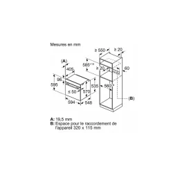 Four intégrable multifonction 71l 60cm pyrolyse et hydrolyse inox Bosch HBA171BS4F serie 2