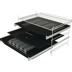 Four intégrable multifonction 77l 60cm pyrolyse inox Hisense BSA66334PX