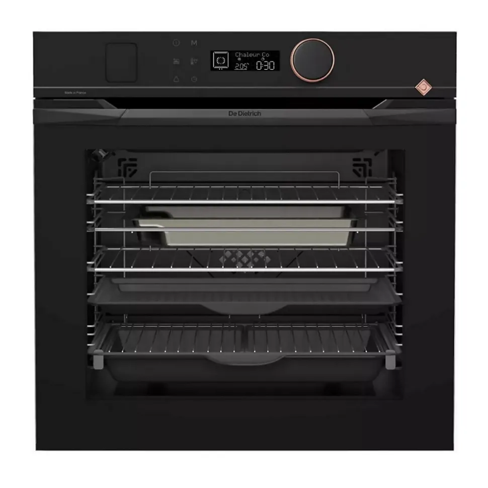 Four intégrable multifonction 73l 60cm cm pyrolyse noir De Dietrich DOR4546H