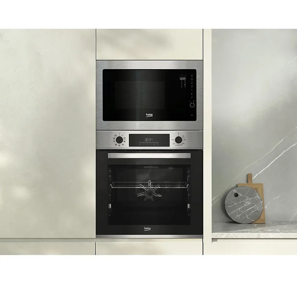 Four intégrable multifonction 72l 60cm catalyse inox Beko BBIM12300XCE