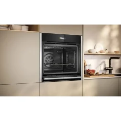 Four intégrable multifonction 71l 60cm à pyrolyse noir Neff B54CR71N0 n 70