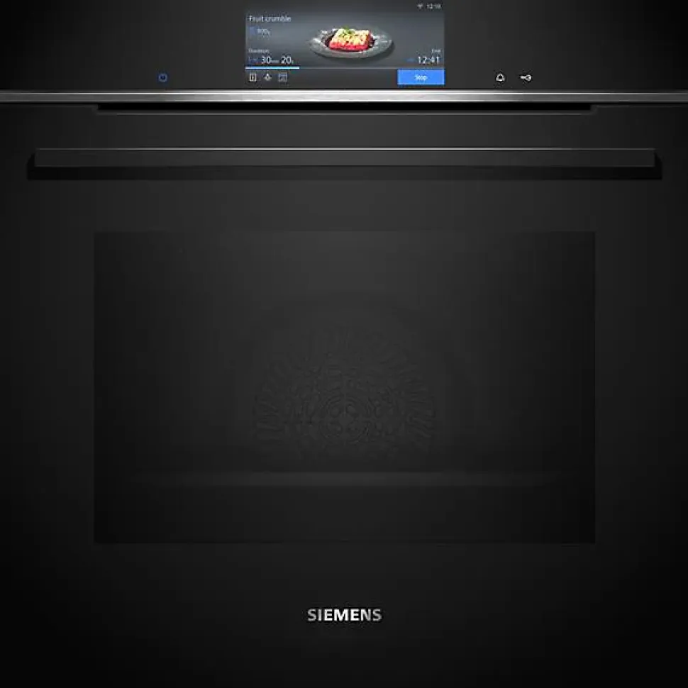 Four intégrable multifonction 71l 60cm a+ pyrolyse noir Siemens HB778G3B1