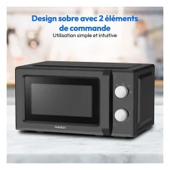 Four micro onde MEDION MD 11475 - Noir et blanc