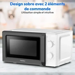 Four micro onde MEDION MD 11475 - Noir et blanc
