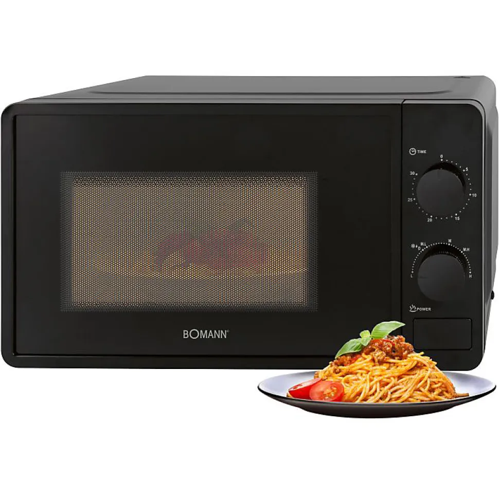 Four micro-onde 20L 1150W Bomann MW6014CB-Noir