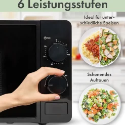 Four micro-onde 20L 1150W Bomann MW6014CB-Noir