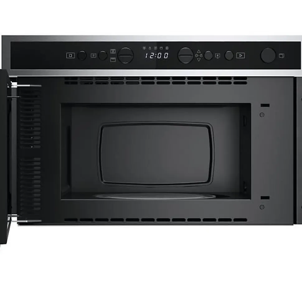 Four micro-ondes encastrable - WHIRLPOOL - WMN4I4BXF - Inox anti-trace - 22 L - Gril quartz