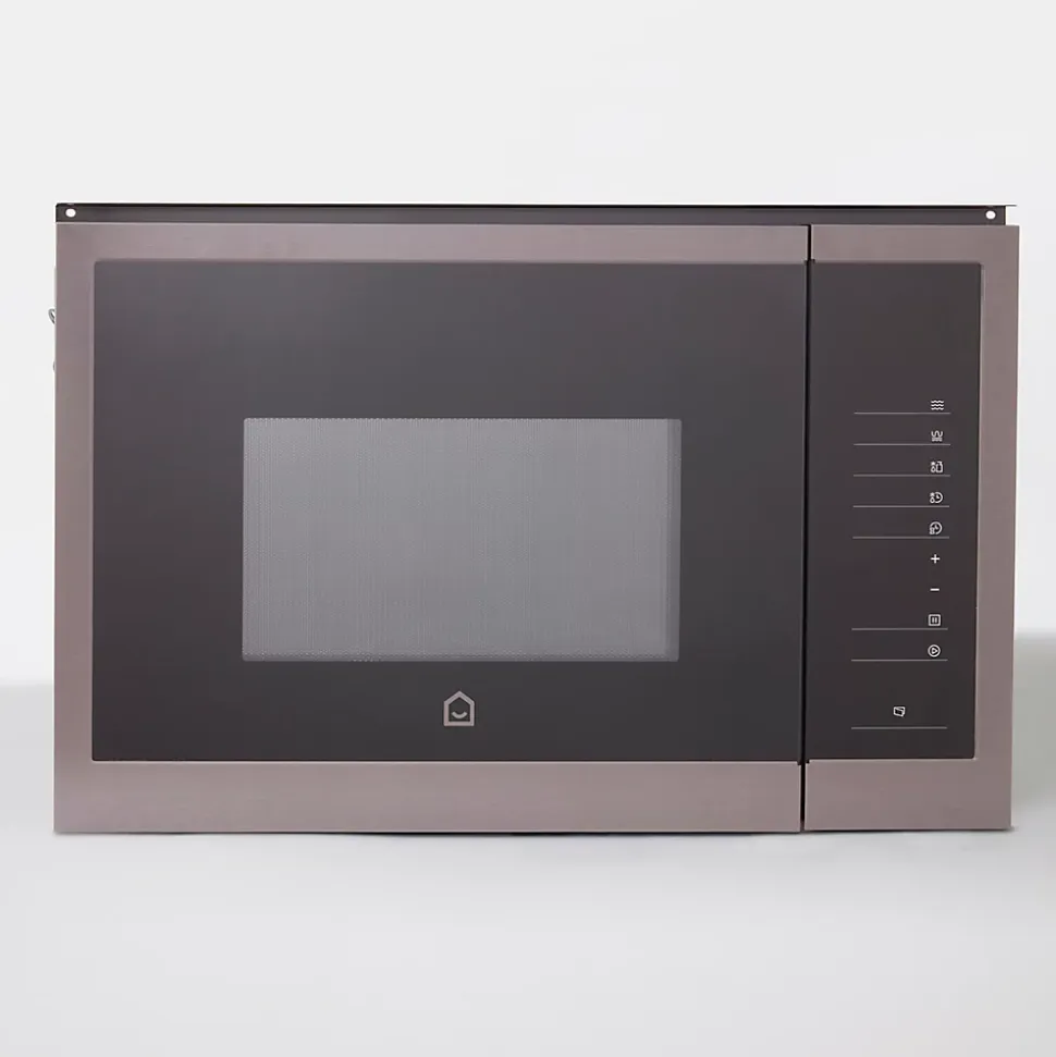 Four micro-ondes encastrable GoodHome GHMO25EU 25L en inox
