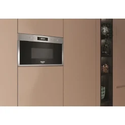 Four micro-ondes encastrable - HOTPOINT - HAM 212O X - Inox - 22 L