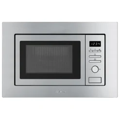 Four micro-ondes encastrable Universel 21L FMI020X Smeg inox