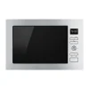 Four micro-ondes encastrable Elementi 26L FMI425X Smeg verre noir