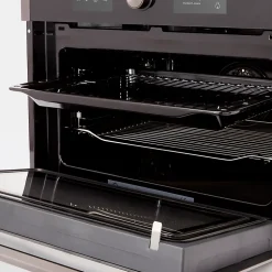 Four multifonction combiné micro-ondes 8 fonctions GoodHome GHCOM50, noir