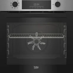 Four multifonctions 72 L, nettoyage pyrolyse, Beko BBIM11300XMP