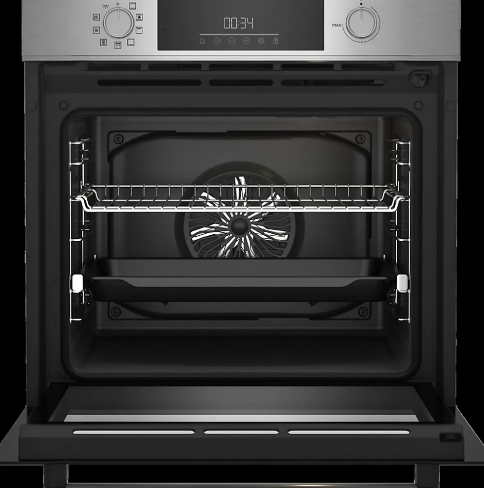 Four multifonctions 72L, nettoyage pyrolyse, Beko BBIM12300XMPEF