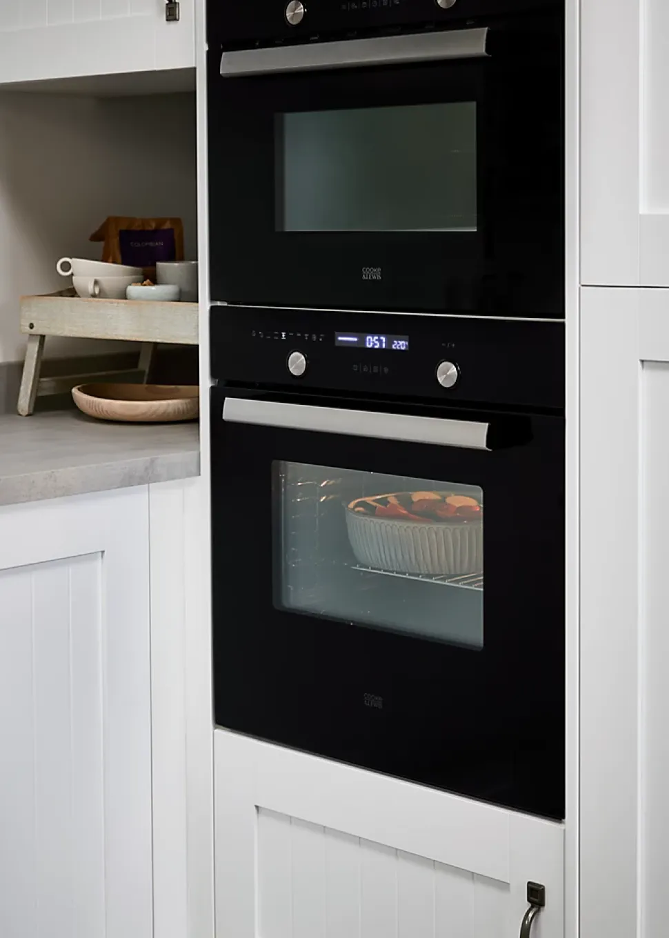 Four multifonctions nettoyage pyrolyse Cooke & Lewis CLPYBL 70L noir