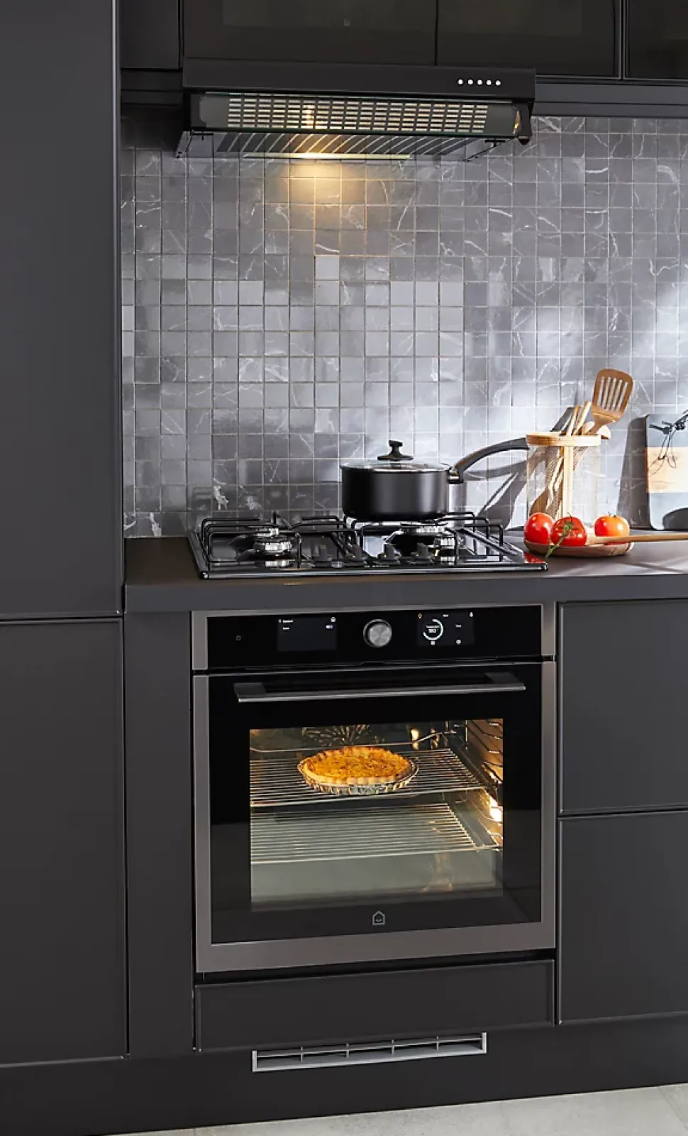 Four multifonctions nettoyage catalyse GoodHome GHMF71 71L noir