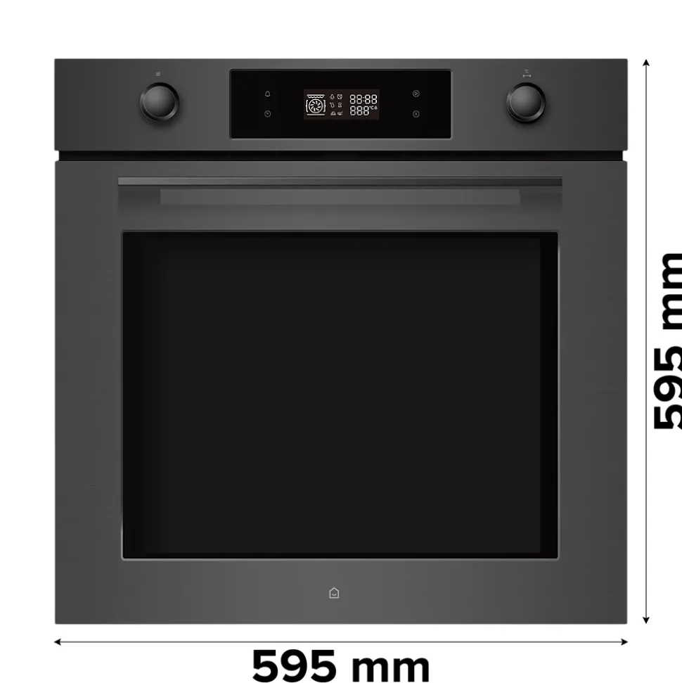Four multifonctions nettoyage catalyse GoodHome N5M90E6B 70L noir