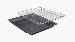 Four multifonctions nettoyage pyrolyse EcoClean Bosch HBA553BR3F 71L noir