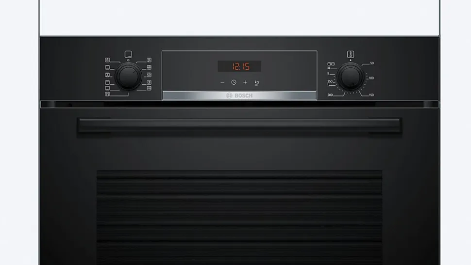 Four multifonctions nettoyage pyrolyse Bosch HBA553BA3F 71L noir