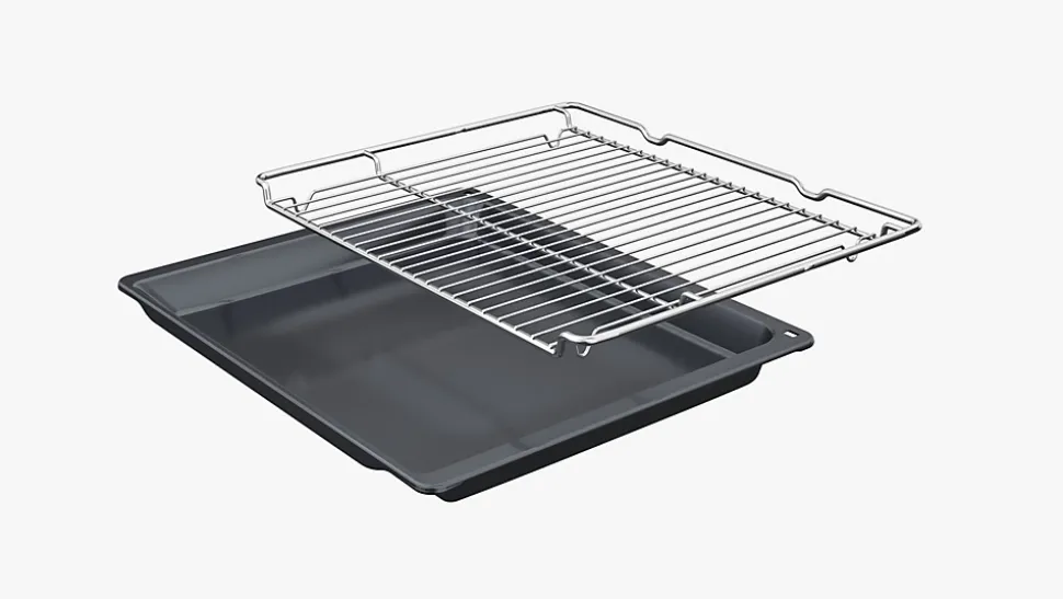 Four multifonctions nettoyage pyrolyse Bosch HBA553BA3F 71L noir