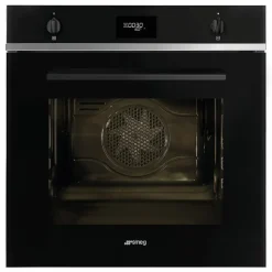 Four multifonctions nettoyage pyrolyse Smeg SFP6401TB 70 L noir