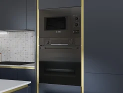 Four nettoyage pyrolyse Bosch HBA573BA0 71L noir