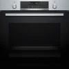 Four pyrolyse Softclose - BOSCH SER6 - HBG579BS3F - Inox - 14 modes de cuisson - 59,5 x 59,4 x 54,8 cm