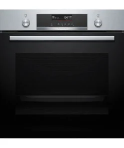 Four pyrolyse Softclose - BOSCH SER6 - HBG579BS3F - Inox - 14 modes de cuisson - 59,5 x 59,4 x 54,8 cm