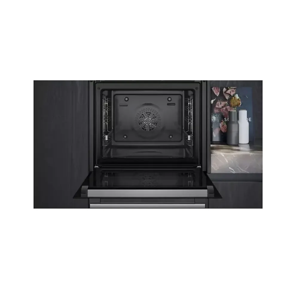 Four vapeur 71l 60cm inox Siemens HR578GFS7F iq500