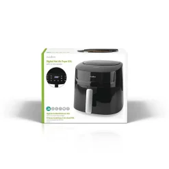Friteuse à air chaud Air fryer Numérique 7.2L sans huile 1800W NEDIS