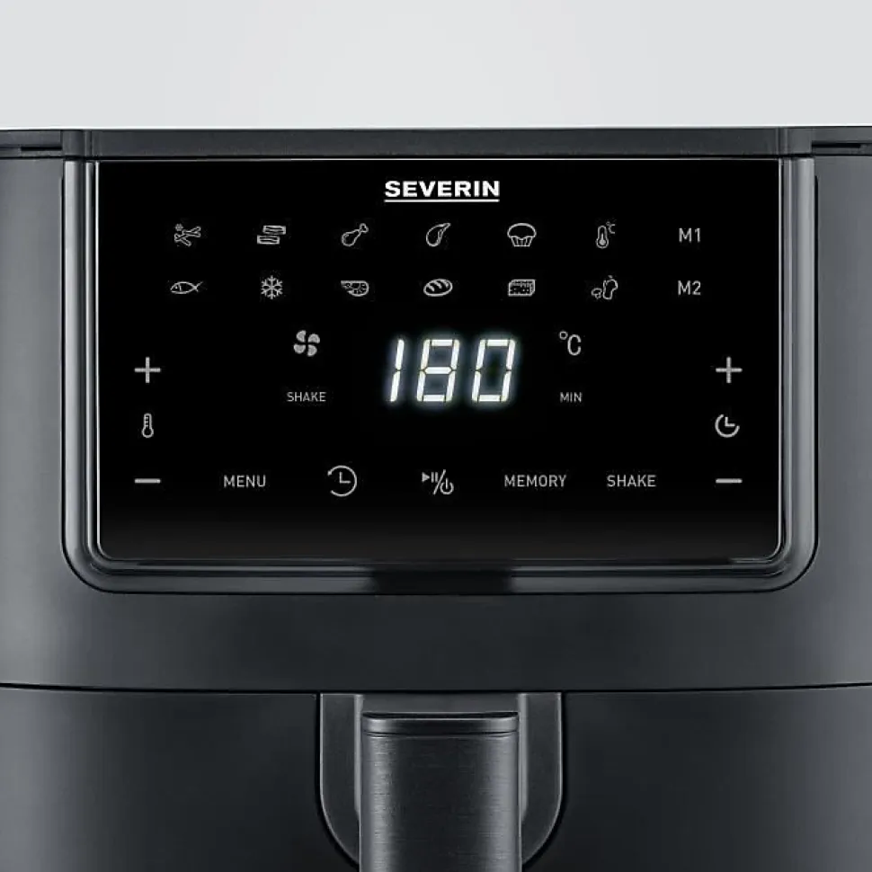 Friteuse à air SEVERIN FR2462 7 L 1700 W 11 programmes tactile noir