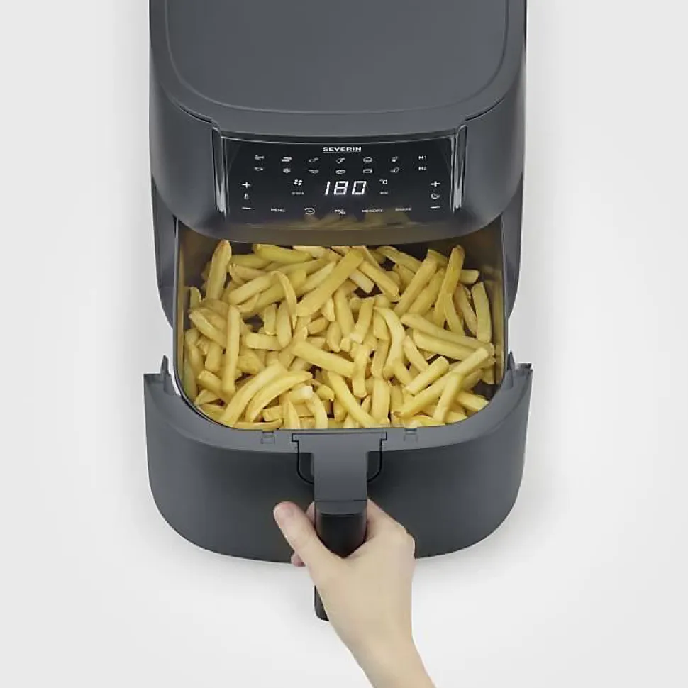 Friteuse à air SEVERIN FR2462 7 L 1700 W 11 programmes tactile noir