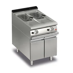 Friteuse à Gaz sur meuble - 2 x 10 L - P700 - 19 kW - Baron