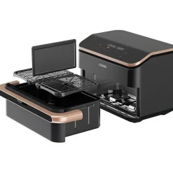 Friteuse Electrique sans huile COSORI - Dual Blaze Twinfry Chef Edition - Capacité 10L - 6 programmes - 2800W - Noir