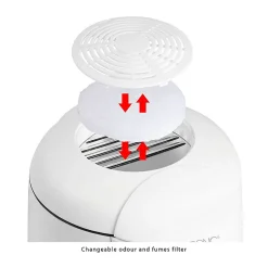 Friteuse et fondue pour 6 personnes 1L Clatronic FFR 2916 Blanc