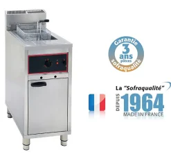 Friteuse gaz sur coffre - 16 Litres - 7 kW - Sofraca