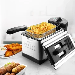 Friteuse 3l Inox Semi Pro Fry Plus Kitchencook