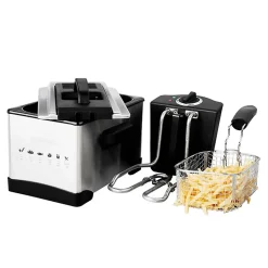 Friteuse 3l Inox Semi Pro Fry Plus Kitchencook