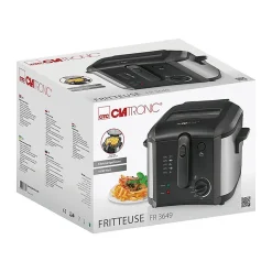 Friteuse 2.5L 1600W Clatronic FR 3649 Noir