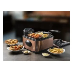 Friteuse 4,5l 2000w cuivre Bestron DF402CO